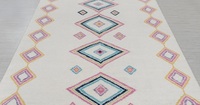 Vente chaude Marocain Laine Designer Shaggy Tapis Carré Décor À La Maison Tapis pour Salle De Prière Salle De Bains Cuisine-Prix Direct Usine