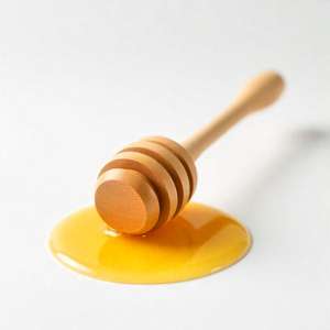 Cuillère à miel en bois de hêtre sculptée à la main, écologique, naturelle, bâton à saupoudrer, capacité de 10 ml, durable pour le petit-déjeuner, l'heure du thé - Product Image 1