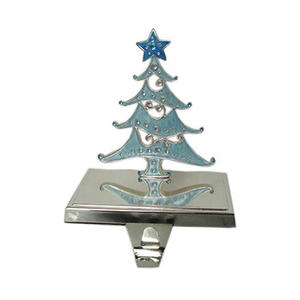 Juego de 4 soportes de medias de Navidad Vintage de árbol de pino de Metal de la mejor calidad para decoración de jardín doméstico Mantel Sale - Product Image 5
