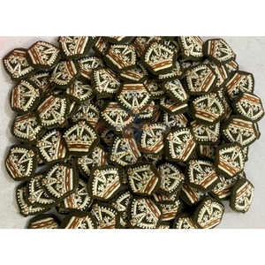 Commonwealth OFFICER Kings vương miện vải xếp hạng vá cho các bộ phận an ninh Twill vải len worsted kỷ niệm crowns & pips - Product Image 6