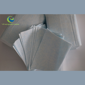 Tela no tejida de microfibra Spunlace de estilo cruzado de alta calidad, toallitas húmedas transpirables impermeables ecológicas, suministro directo de fábrica - Product Image 2