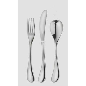 Couverts réutilisables en acier inoxydable plaqué or pour banquet de mariage avec ensemble de cuillères et fourchettes à Long manche de créateur - Product Image 3