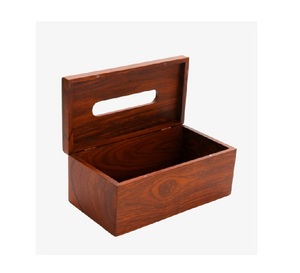 Boîte à mouchoirs en bois design Forme personnalisée Porte-mouchoirs décoratif fait à la main Forme personnalisée Boîte à serviettes fantaisie en gros - Product Image 6