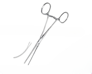 Produk kustom kualitas tinggi klem vaskular non-hadiah 15cm instrumen kardiovaskular baja tahan karat - Product Image 6