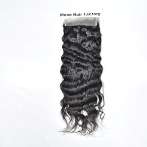 Producto de la mejor calidad Cierre Natural 6*6 Cabello humano ondulado BouncyTexture Fabricación de pelucas y estilo de fiesta disponible por venta de exportación - Product Image 2