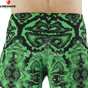 Pantalones cortos de artes marciales de cintura media estilo High Street para hombre, pantalones cortos de tabla sólidos de nuevo diseño, tela de lona con cintura elástica - Product Image 6