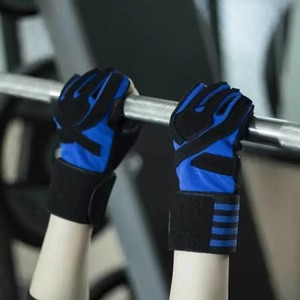 Gants de gymnastique d'entraînement d'haltérophilie hommes et femmes prix de gros gants de gymnastique gants de Fitness d'entraînement réglables Logo personnalisé - Product Image 3
