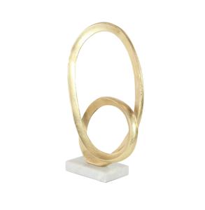 Escultura Industrial Moderna de Aluminio con Aspecto Metálico Crudo, Ideal para Interiores de Loft y Estudios Contemporáneos - Product Image 3