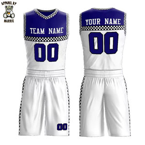 Uniforme de Baloncesto Premium para Hombre con Tela de Punto Ventilada y Colocación de Número Personalizada para Juegos y Prácticas - Product Image 1