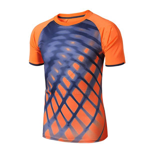 Camiseta de fútbol de talla grande de alta calidad, ropa de equipo de entrenamiento personalizada, camiseta de fútbol a bajo precio - Product Image 4