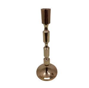 Bougeoirs modernes de finition dorée brillante attentive pour la décoration d'éclairage Fournitures faites à la main pour la décoration d'éclairage de Noël - Product Image 1