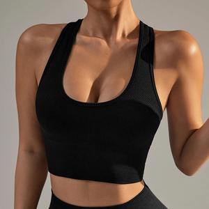 สปอร์ตบราไร้รอยต่อสำหรับผู้หญิง XS ใหม่บราเล่นกีฬาบุนวมเล่นโยคะฟิตเนสยิมชุด2025สปอร์ตบราพิมพ์ลายสแปนเด็กซ์ธรรมดา - Product Image 3