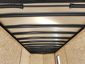 Remolque de Carga Cerrado US Cargo 7x16 de 2027, 84" de Altura Interior, Eje Tándem, Remolque Utilitario con Puerta de Rampa en V para Venta - Product Image 6