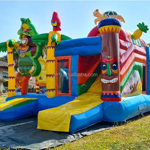 야외용 스파이더맨 에어바운스 콤보 웹 패턴 점퍼 슬라이드 (어린이용) - Product Image 3