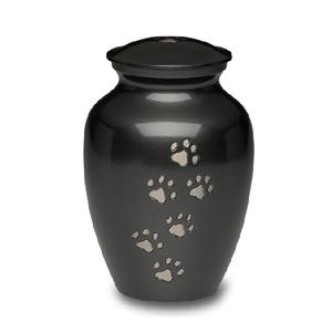 Urnas para mascotas de latón macizo de estilo americano de alta calidad con encantador acabado de Peltre y diseño de marmoleado urnas de cremación de Metal para mascotas - Product Image 4