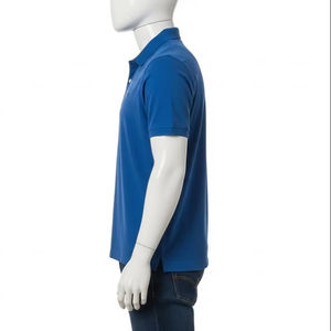 Camiseta Polo de Algodón para Hombre, Tela Antiarrugas, Transpirable, Manga Corta, Ropa Casual de Negocios, Proveedor de Ropa al por Mayor, Comercio de Fábrica - Product Image 3