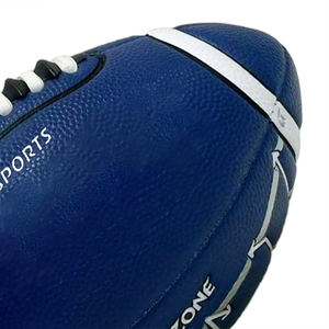 CJ Sports personalizado fútbol americano compuesto de cuero duradero con vejiga de goma tamaño oficial 5 6 7 8 9 para jugadores - Product Image 2