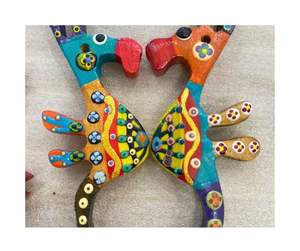 Vibrant Colors <b>Wooden</b> Painted <b>Toy</b> Fish - CPSIA Tested <b>Wooden</b> Painted <b>Toy</b> Fish Meeting Safety and Quality Standards - Product Image 3