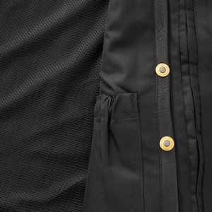 Gilet en cuir à capuche en fourrure réglable pour hommes 100% véritable peau de mouton hiver chauffant respirant séchage rapide grande taille quantité minimale de commande bas - Product Image 5