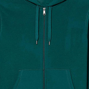 Venta al por mayor personalizada Zip up Streetwear Cremallera doble Zip up Fleece Lightweight Hoodie Hombres Hoodies - Product Image 4