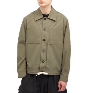 Veste de travail d'extérieur en coton de haute qualité pour hommes, conception personnalisée, toile respirante avec fermeture éclair lourde, vêtements de travail d'hiver - Product Image 1