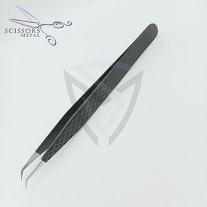 Individual Packing Multi-Function Stainless Steel Eyelash Tweezers with Soft-Tipped <b>Pick</b> Tool for Eyelash Extensions - Product Image 2