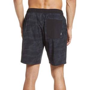 Pantalones cortos de punto de algodón informales para hombre con logotipo personalizado al por mayor, pantalones cortos de gimnasio con cordón y cintura elástica, nuevo diseño de algodón High Street - Product Image 2