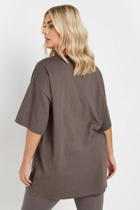 Camiseta extragrande de algodón Premium OEM/ODM superventas para mujer diseño informal Ropa De Damas logotipo personalizado al por mayor Bangladesh - Product Image 4