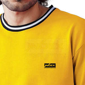 เสื้อยืดโอเวอร์ไซส์สั่งทำพิเศษ สไตล์อเมริกัน แฟชั่นผู้ชาย เสื้อยืดผ้าฝ้ายลำลอง สตรีทแวร์ ขายส่งจำนวนมาก - Product Image 5