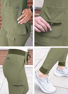 Uniforme de médecins professionnels costumes de gommage médical uniforme médical fabricant de gommage médical ensemble de costume de gommage d'allaitement pour les femmes - Product Image 4