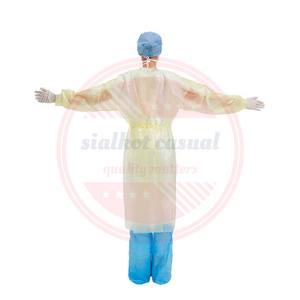Uniforme hospitalier de qualité supérieure unisexe non tissé costume à manches longues non tissé hôpital usage médical robe unisexe - Product Image 3
