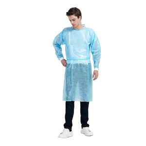 Uniformes de hospital PP Medical Scrubs Set | Uso de Enfermería de hospital médico uniforme no tejido y batas para la venta - Product Image 1