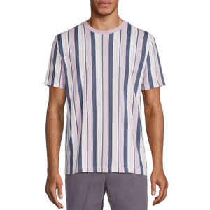 ผู้ผลิตบังคลาเทศขนาดบวกบริการ OEM เสื้อยืดลําลองผู้ชายทรงสลิมฟิตมีสไตล์ออกแบบเองเสื้อยืดลายคอ O สําหรับผู้ชาย - Product Image 2