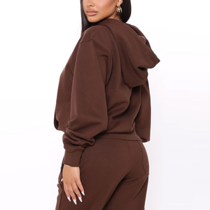 Vente en gros de pulls à capuche personnalisés pour femmes, survêtements respirant, gris, style de rue, taille XL, artiste décontracté, logo de conception industrielle - Product Image 4