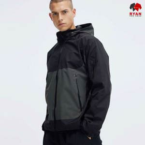 Chaqueta Softshell de Diseño Personalizado para Hombre, Cierre de Cremallera, Tejido Transpirable con Logotipo Personalizado, Antibacteriana - Product Image 2
