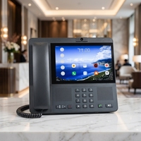 Téléphone de bureau intelligent commercial ZT9600 pour l'accueil des hôtels, les caisses des supermarchés