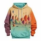 ผลิตเสื้อฮู้ดดี้โอเวอร์ไซส์ 500 GSM แบบไหล่ตก พิมพ์ลายพัฟฟ์ หนักแน่น คุณภาพสูง สำหรับผู้ชาย - Product Image 6