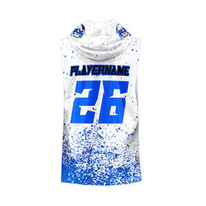 Personalizado 100% poliéster transpirable equipo de fútbol juvenil Logo Jersey sin mangas 7v7 Jersey conjunto patrón en blanco sublimación ropa deportiva - Product Image 3