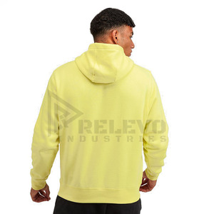 Pulls à capuche pour hommes en vente, basiques confortables en coton mélangé, coupe facile aux épaules, au niveau du torse et à la taille - Product Image 6