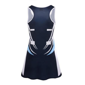 Uniforme de Netball Moderno y a la Moda, Talla Grande, Estampado Personalizable, con Buen Material y Servicios OEM - Product Image 2