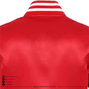 Blouson Bomber en Satin Personnalisé pour Homme avec Logo, Patchwork Camouflage, Imperméable, Respirant, Broderie Lettres Varsity Baseball - Product Image 5