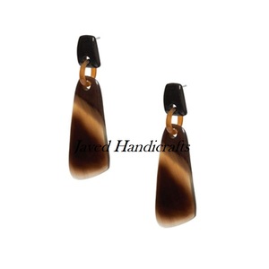 ต่างหูรูปเขาควายธรรมชาติสำหรับผู้หญิงดีไซน์แบบ100% ทำด้วยมือพร้อมต่างหูรูปสัตว์และกิ๊ฟท์ - Product Image 6