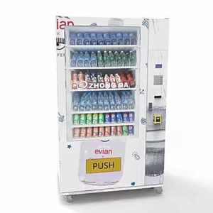 Suministros Directos de Fábrica Zhongda, Nueva Llegada, Máquina Expendedora de Bebidas y Aperitivos Combinados de Alta Calidad con Lector de Tarjetas - Product Image 3