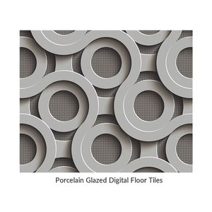 Azulejos esmaltados de cerámica de diseño moderno de 600x600mm, azulejos de suelo de mármol con aspecto de piedra para el hogar para uso Interior, azulejos de aspecto Modular - Product Image 3