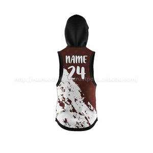Custom <b>Sublimated</b> Compression 7-on-7 Football Uniform Set Includes Jerseys <b>Hoodie</b> For Summer Flag Footballs - Product Image 6