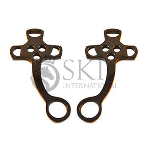 Meilleure qualité en acier inoxydable Hackamore longue tige fabrication Offre Spéciale équitation sans mors Western OEM ODM produits équestres - Product Image 2