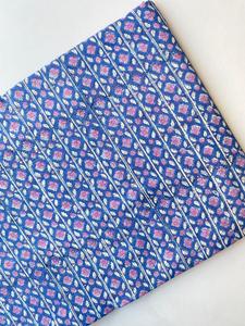 Vải & Dệt Nguyên Liệu Hữu Cơ Tay Khối In Bông Jaipuri Vải Bằng Đồng Hồ Cho Mùa Hè Mặc Làm Dresses - Product Image 2