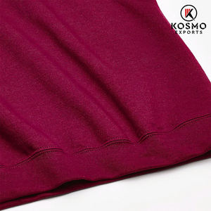 เสื้อสเวตเตอร์แขนยาวของผู้ชายสีทึบสำหรับฤดูหนาวสีพื้นย้อมสีล้วนพร้อมโลโก้แบรนด์ของคุณ - Product Image 3