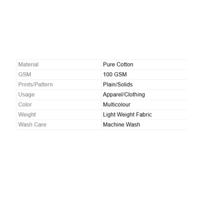 Tela de Camisa Lisa de Algodón Puro Orgánico, Peso Medio, Cómoda, Transpirable, para Uso Casual de Negocios Durante Todo el Año, Vestido Opcional - Product Image 2