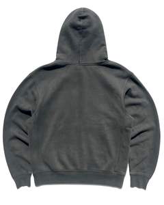 Sudadera con Capucha Unisex de Felpa Gruesa Color Gris Carbón Lavado, Sudadera de Algodón Premium, Ropa Urbana, Diseño Personalizado con Logotipo OEM - Product Image 2